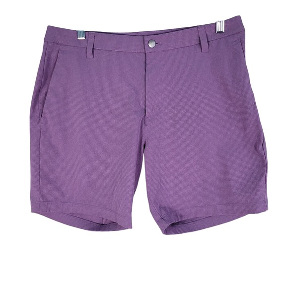lululemon athletica Other - Lululemon Shorts Men's Size 33 8" Purple Commission Short Oxford Classic